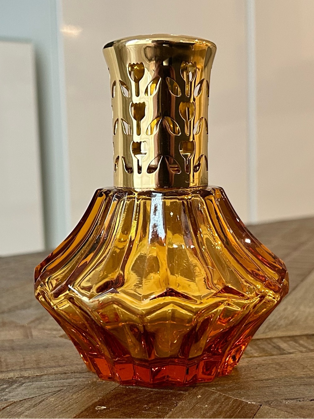 Amber Glass Lampe Berger Fragrance Lamp